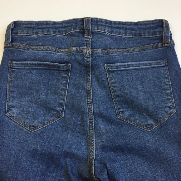 NWT L'AGENCE Light Vintage Wash MARGOT Logo Hardware High Waist Skinny Jeans - Picture 7 of 11